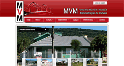 Desktop Screenshot of mvmimoveis.com.br